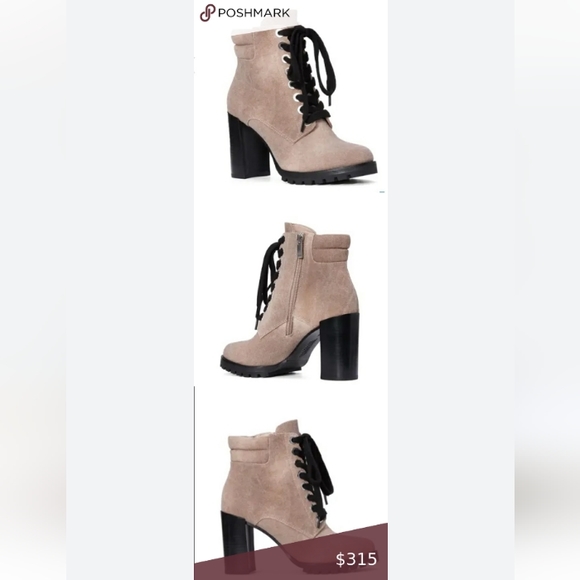 NWT PAIGE 'Nicole' *RARE COLOR WAY* Leopard Print Canvas Stacked Heel Bootie - Picture 7 of 7